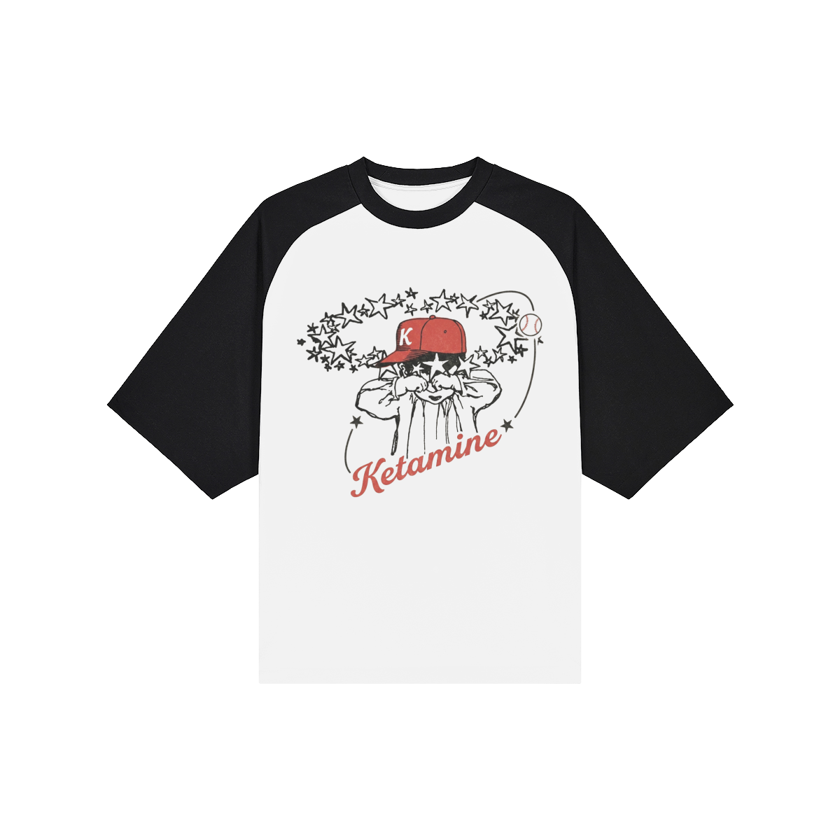 Ketamine Baseball Tee