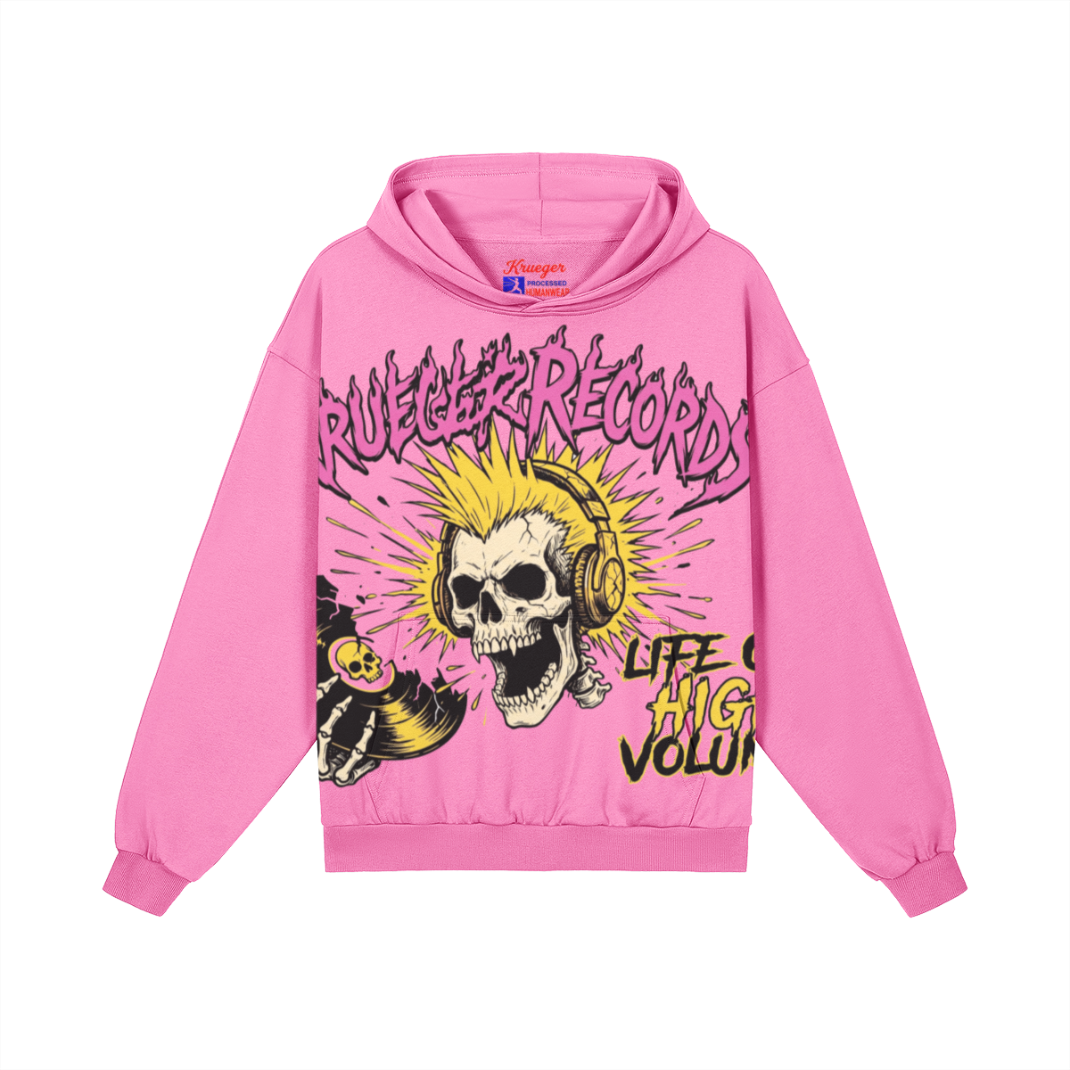 KRUEGER RECORDS HOODIE