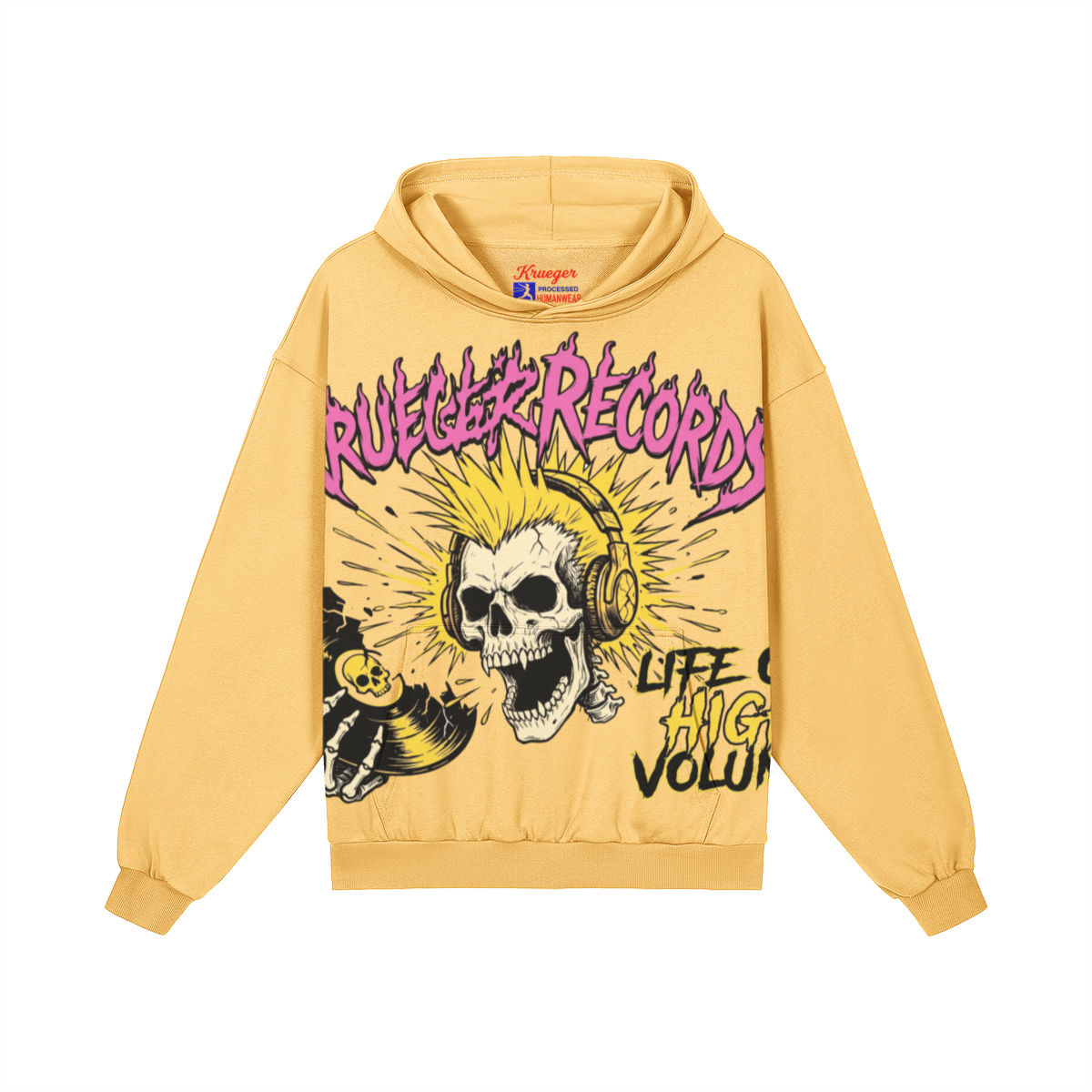 KRUEGER RECORDS HOODIE