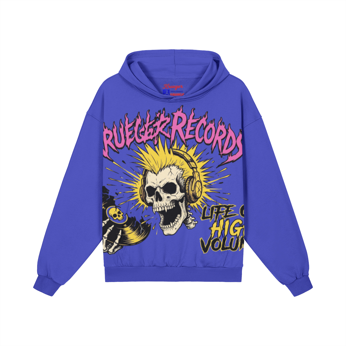 KRUEGER RECORDS HOODIE