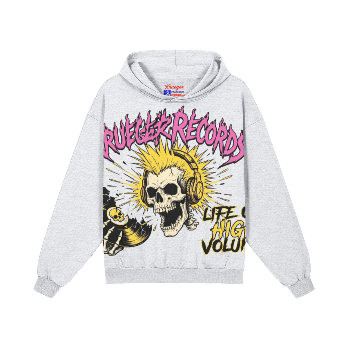 KRUEGER RECORDS HOODIE