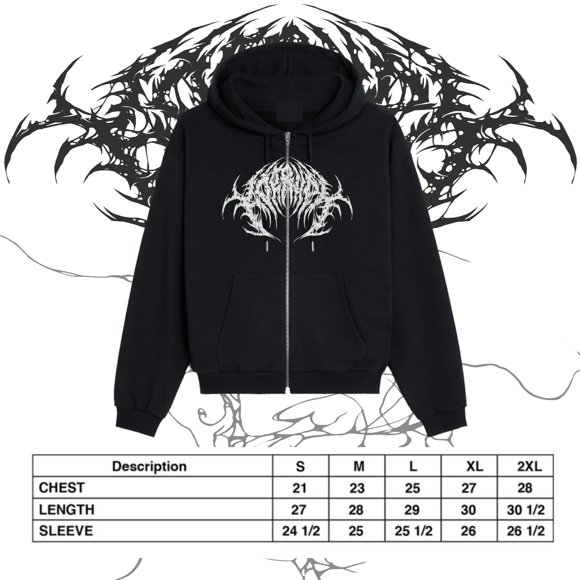 Grey Fur Cyber Sigil Zip