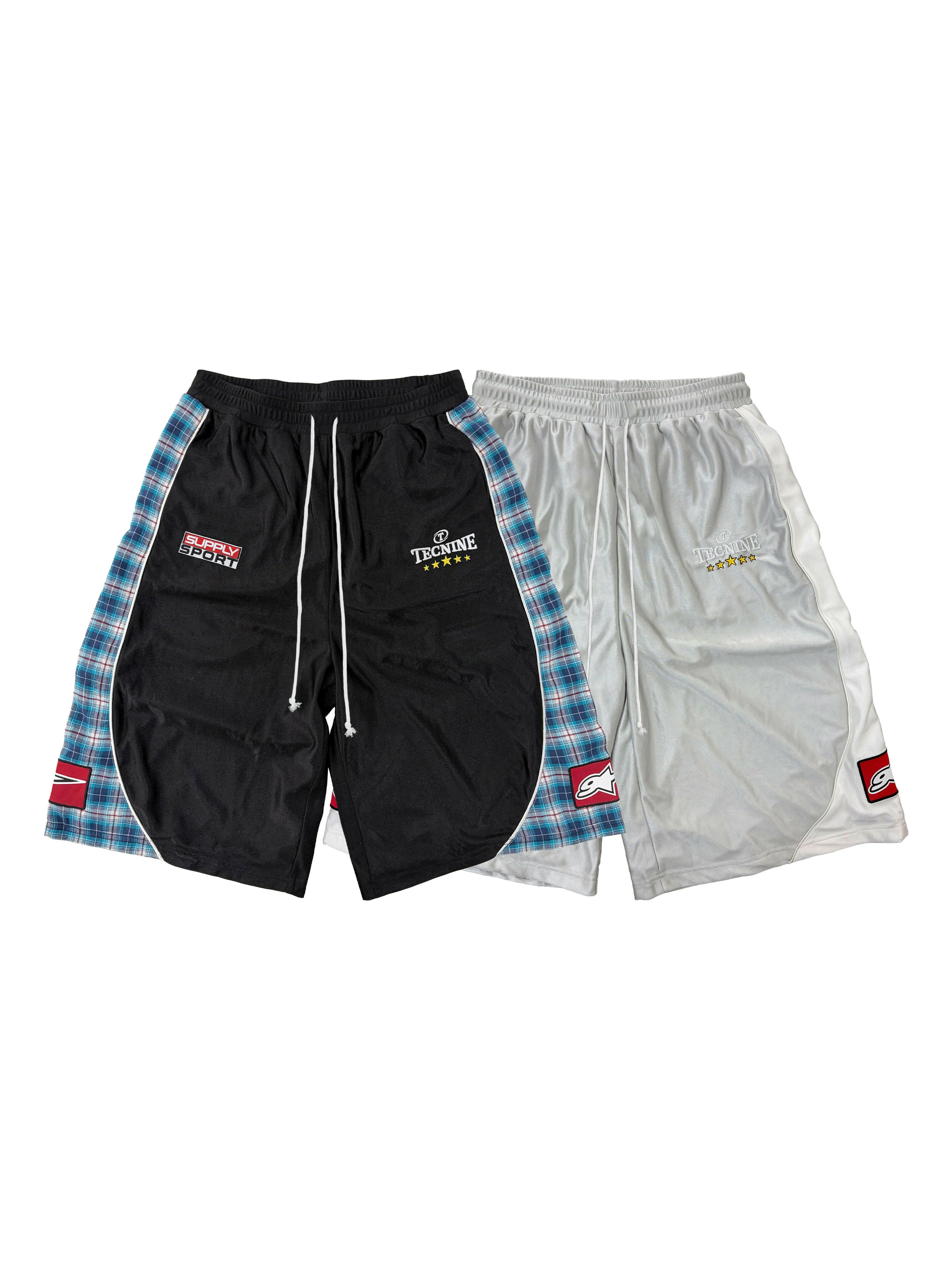 CONTRAST COLOR PANELED SPORTS PANTS