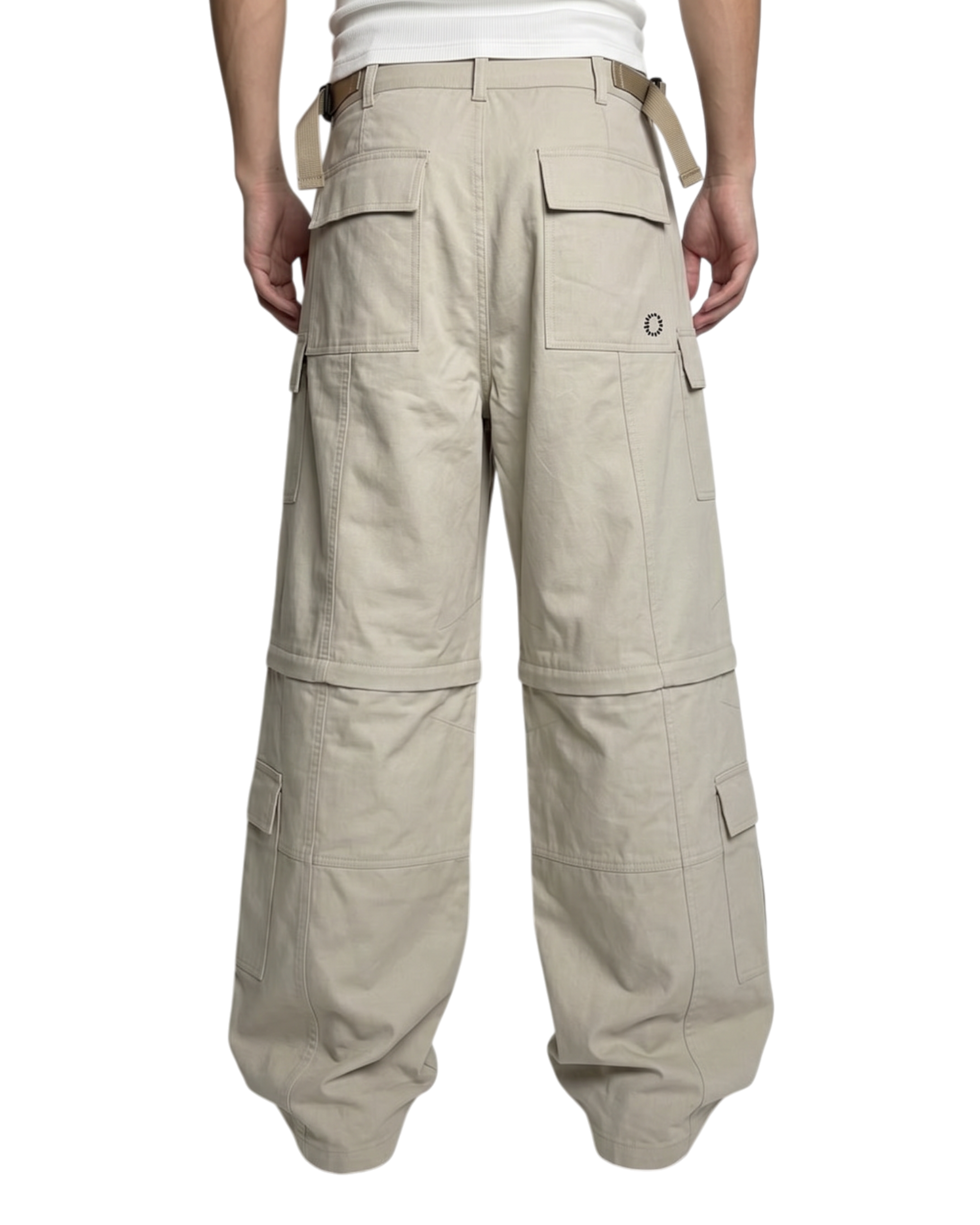 CONVERTIBLE CARGO PANTS, TAN