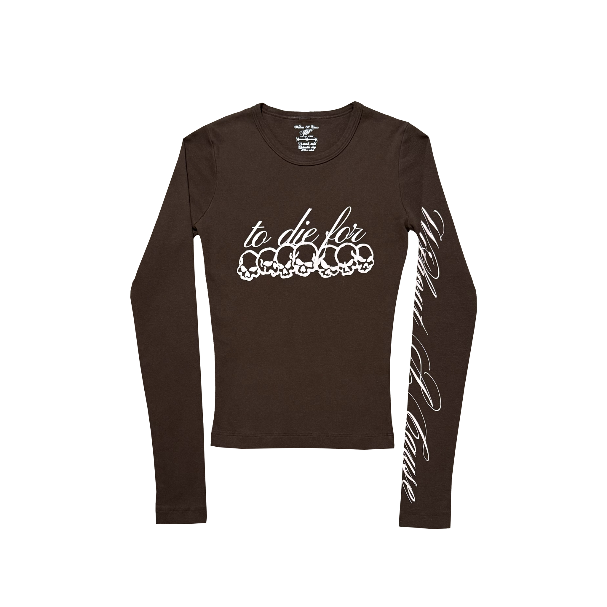 WITHOUT A CAUSE Womens Long-sleeve