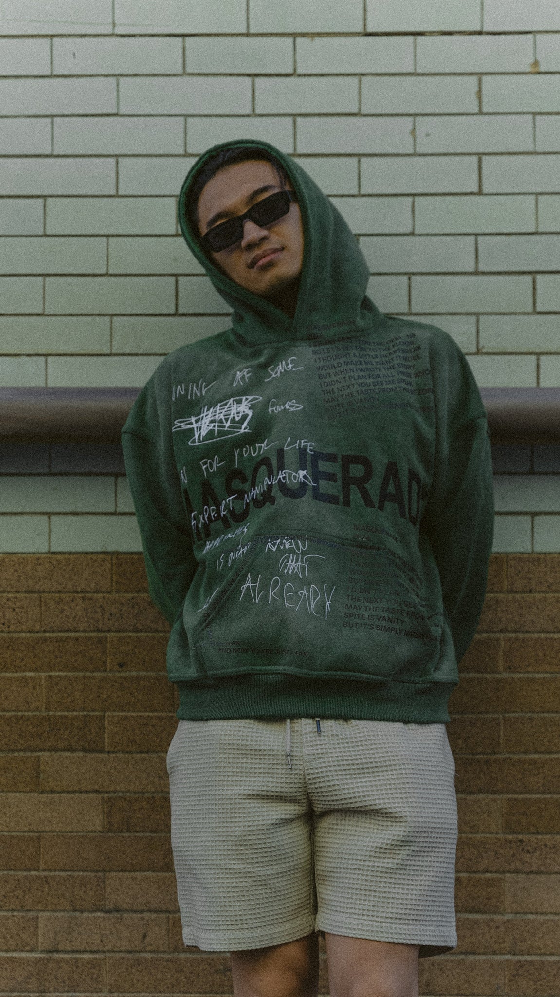 Green Vicious Fumes Hoodie