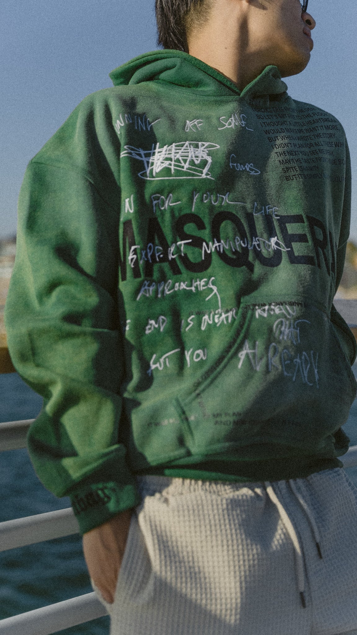 Green Vicious Fumes Hoodie