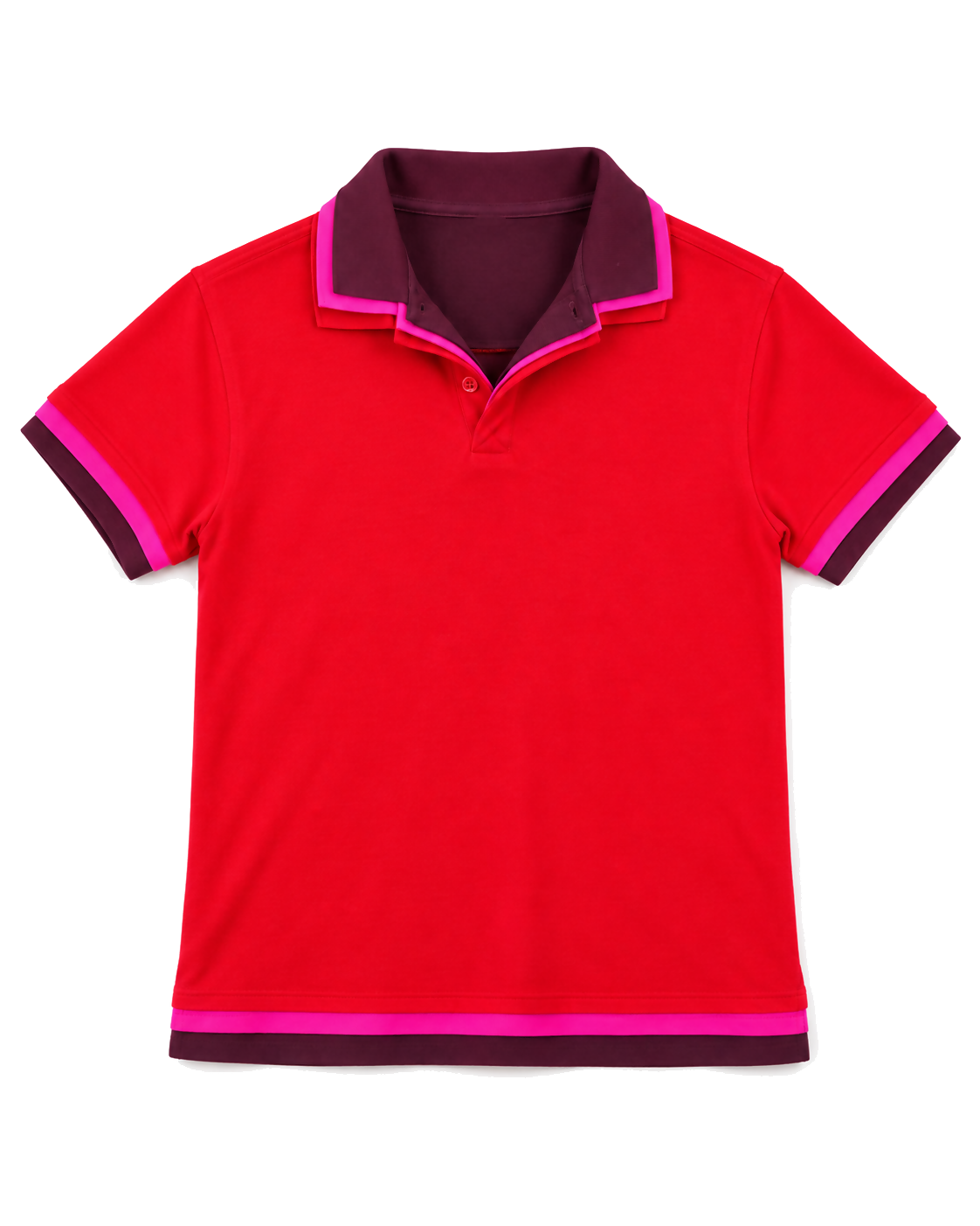 Triple layer polo