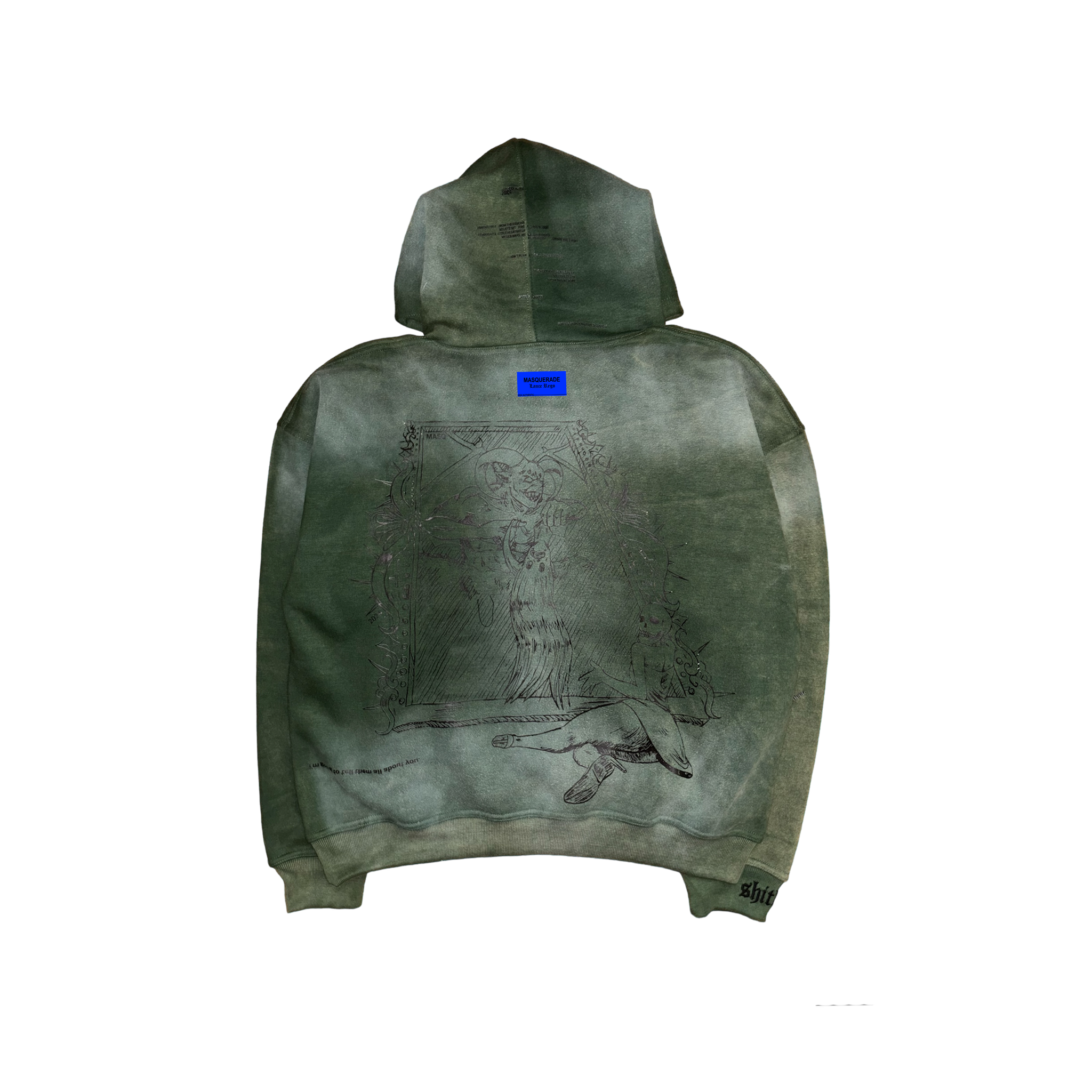 Green Vicious Fumes Hoodie