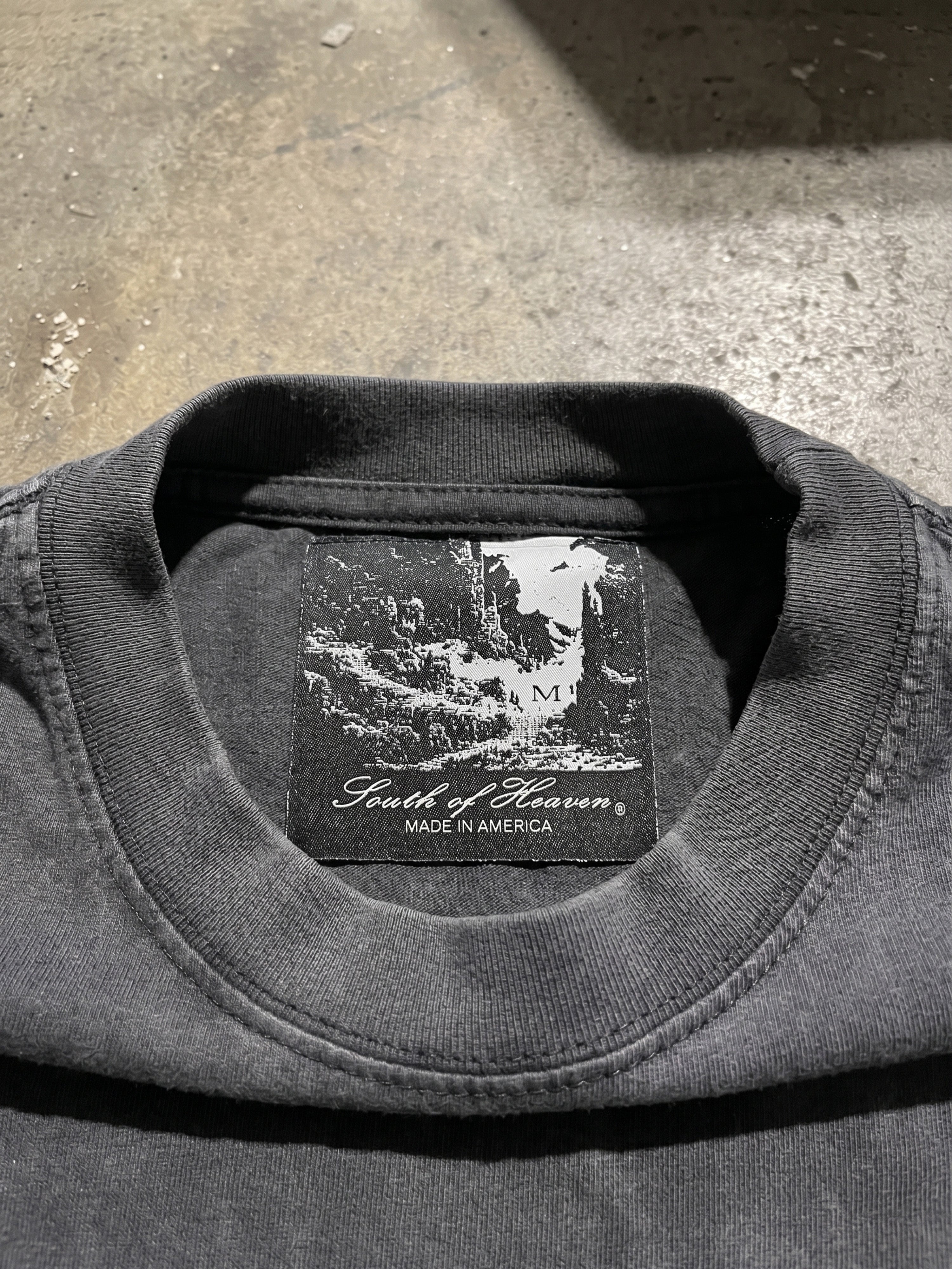 BLANK TEE - JET BLACK