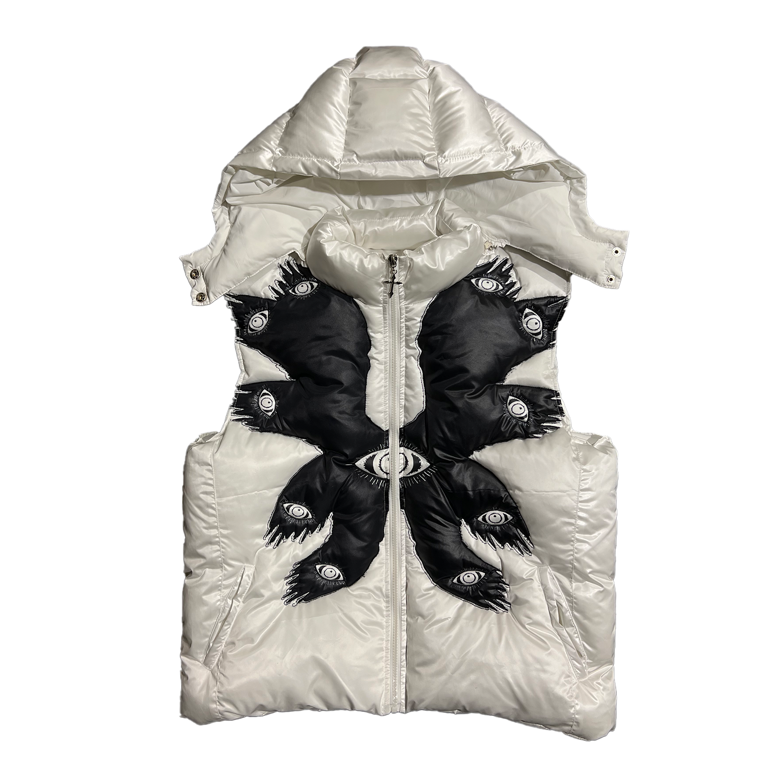 "Seraphim" Puffer Vest (White)