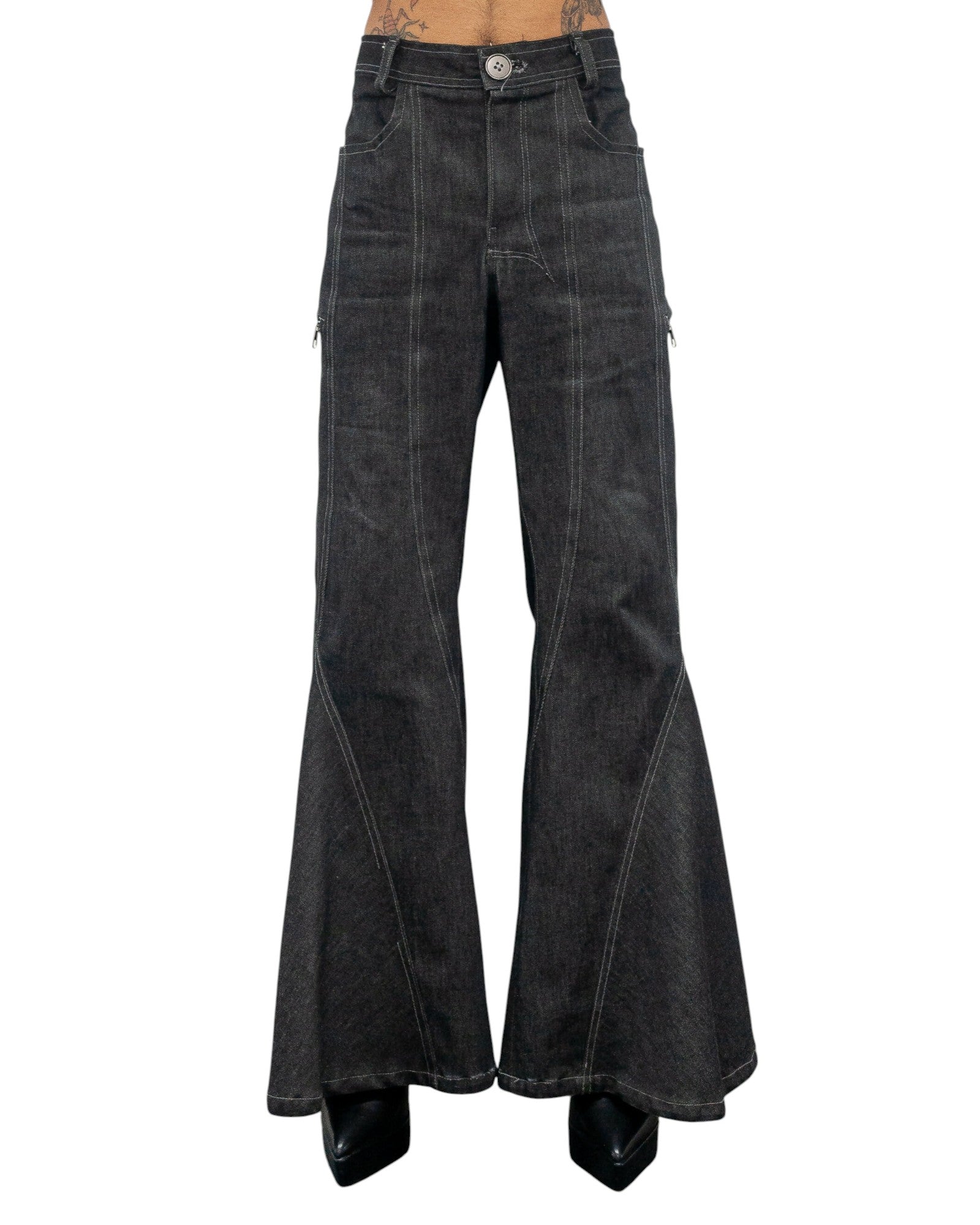 THE FLARE DENIM - MIDNIGHT SMOKE