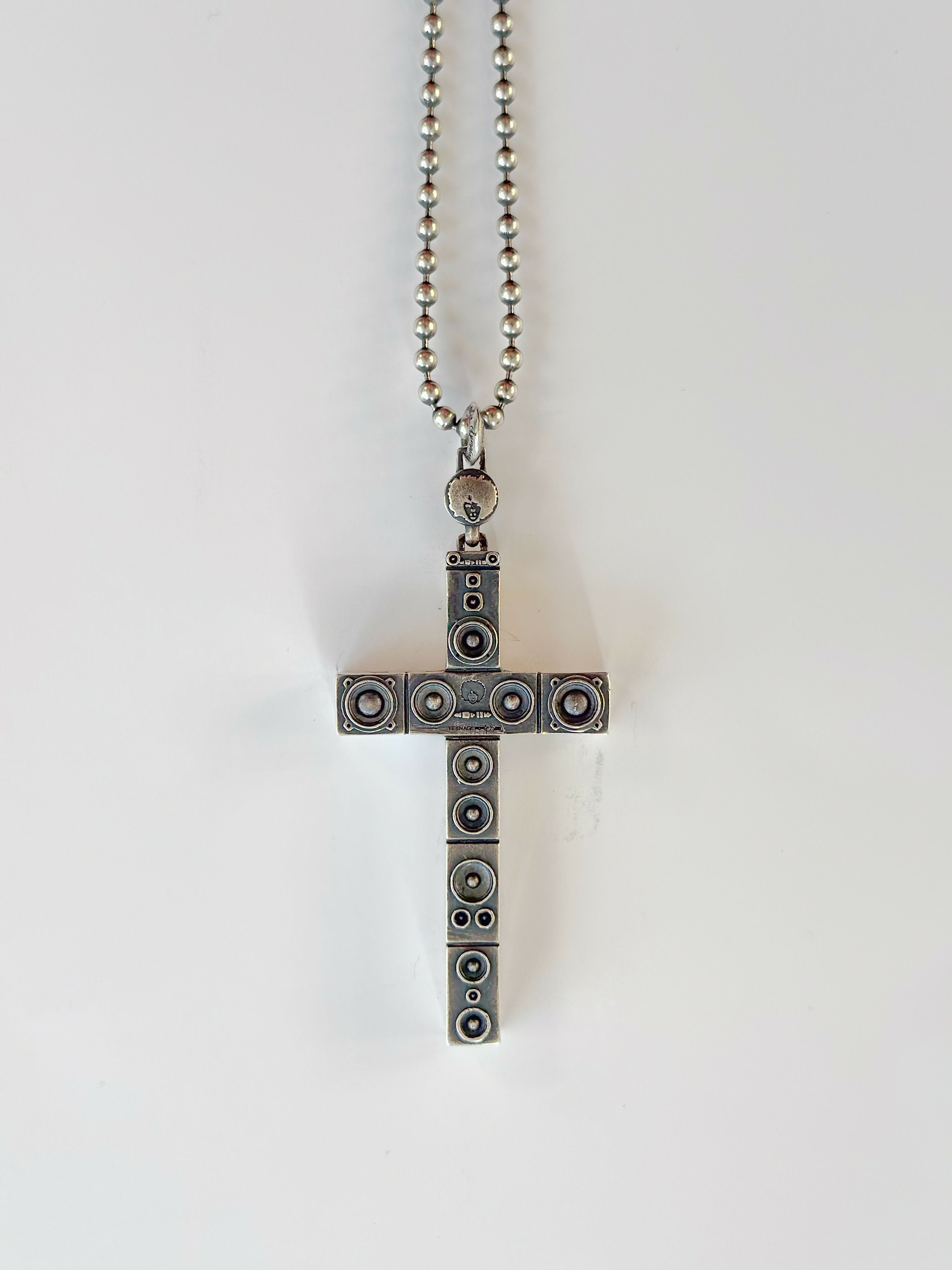 Symphony Speaker Cross Necklace