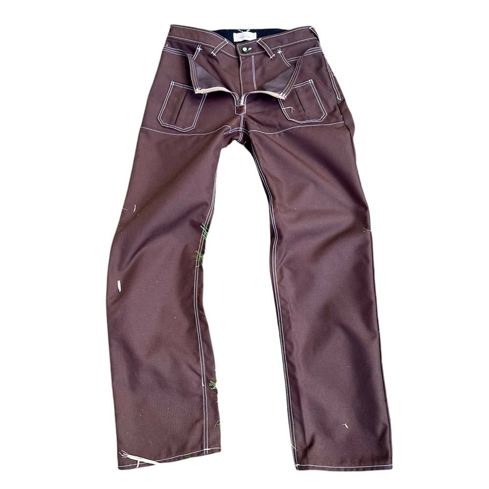 ★E.B.M★ Low waist wide pants EMP3DPT010 Reconstructed Wide Leg Pant – Shop BBJ