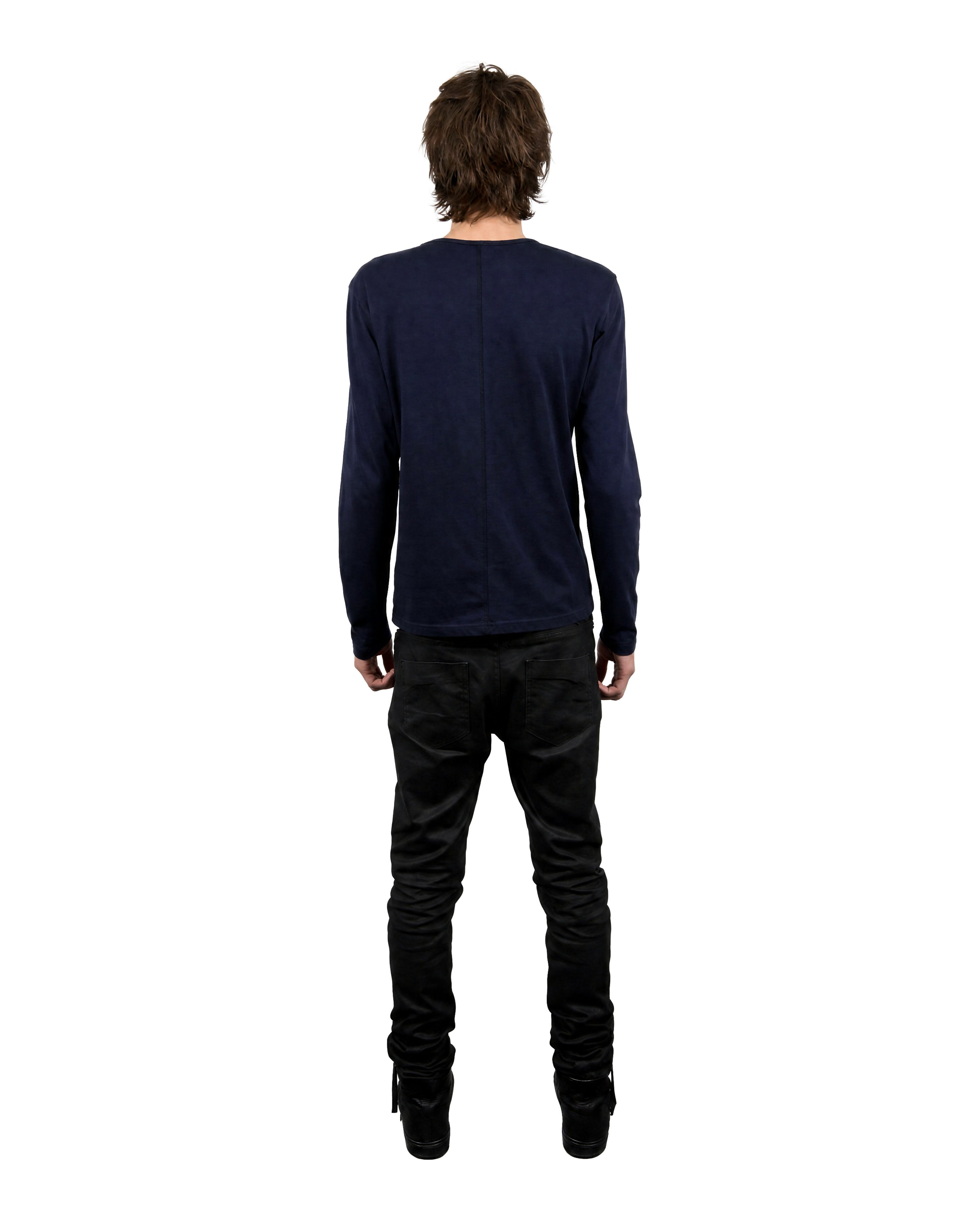 “Treasure Island” Washed Blue Longsleeve
