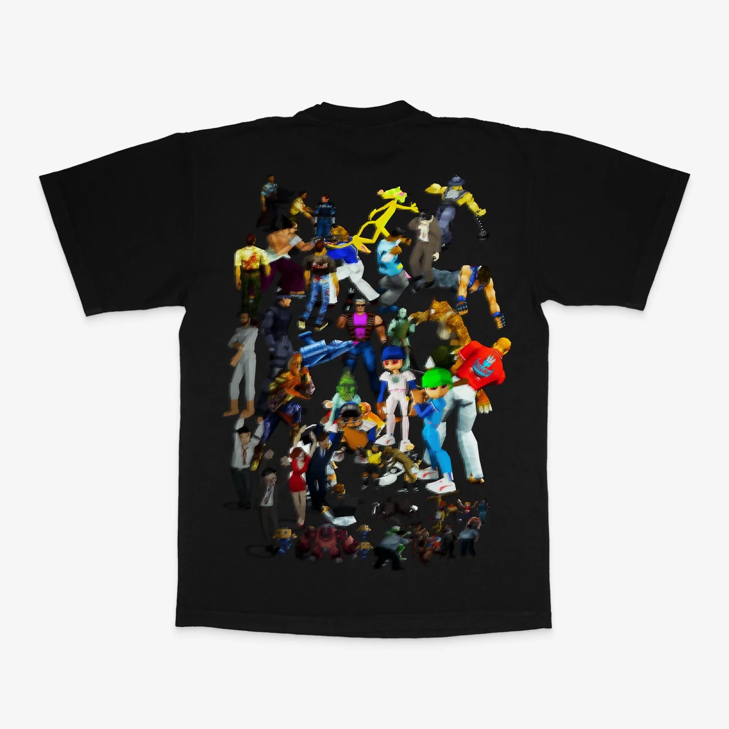 Champions of The World Pixelated Tee