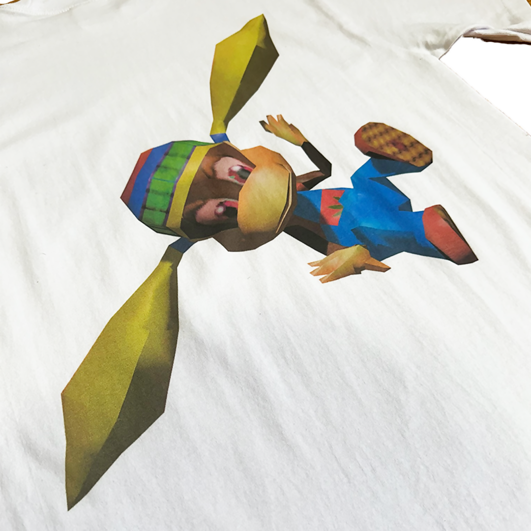 3D Tiny Diddy Tee Back Details