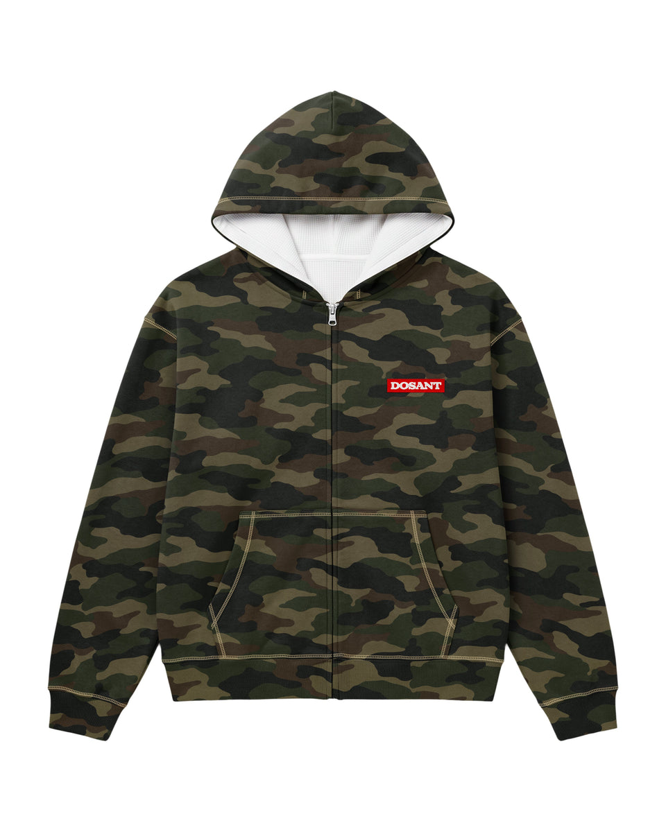 ZIP CAMO WAFFLE REVERSE – Lowheads