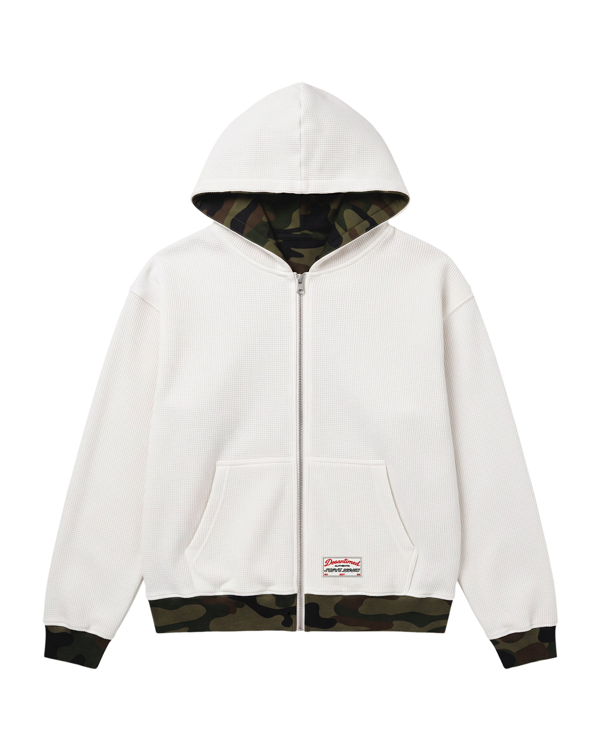 ZIP CAMO WAFFLE REVERSE