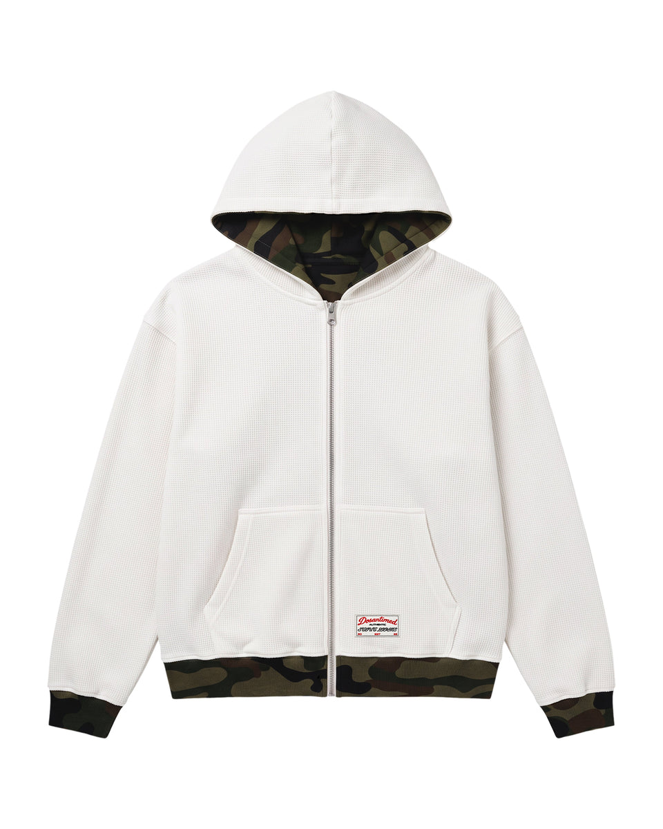 ZIP CAMO WAFFLE REVERSE – Lowheads