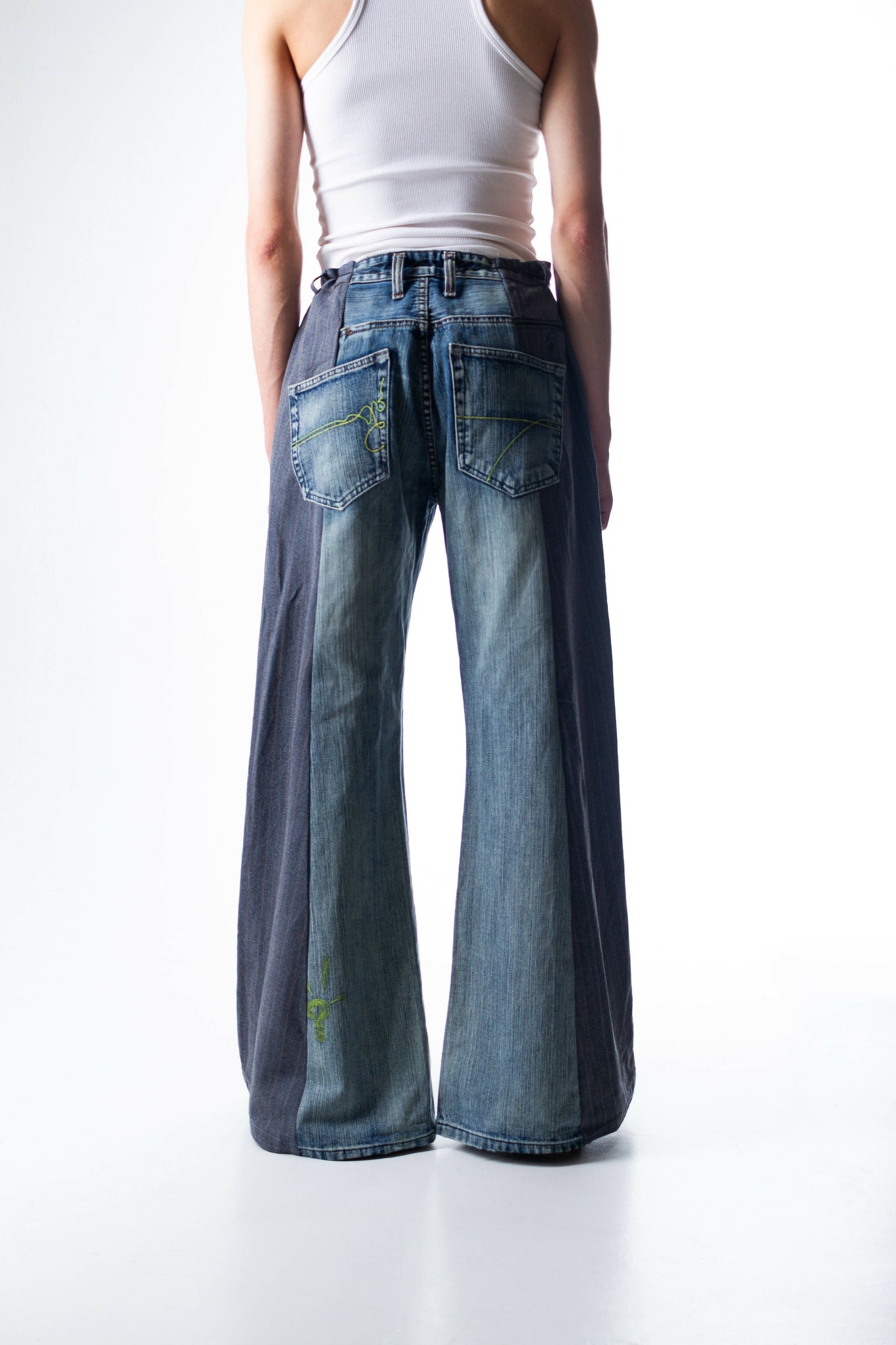 REWORKED PANTS 2· WAIST: 78 CM