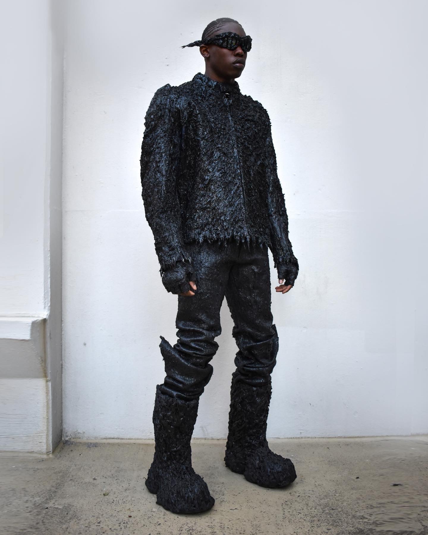 BLACK RIDDICK MOTO JACKET