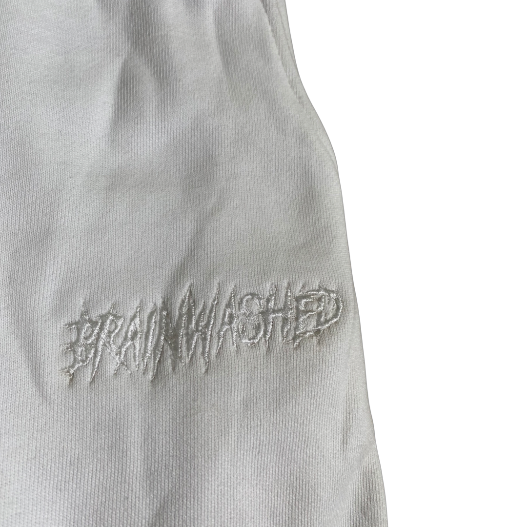 Multicord White Sweatpants