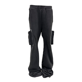Twin Glocket Pants Black/Grey