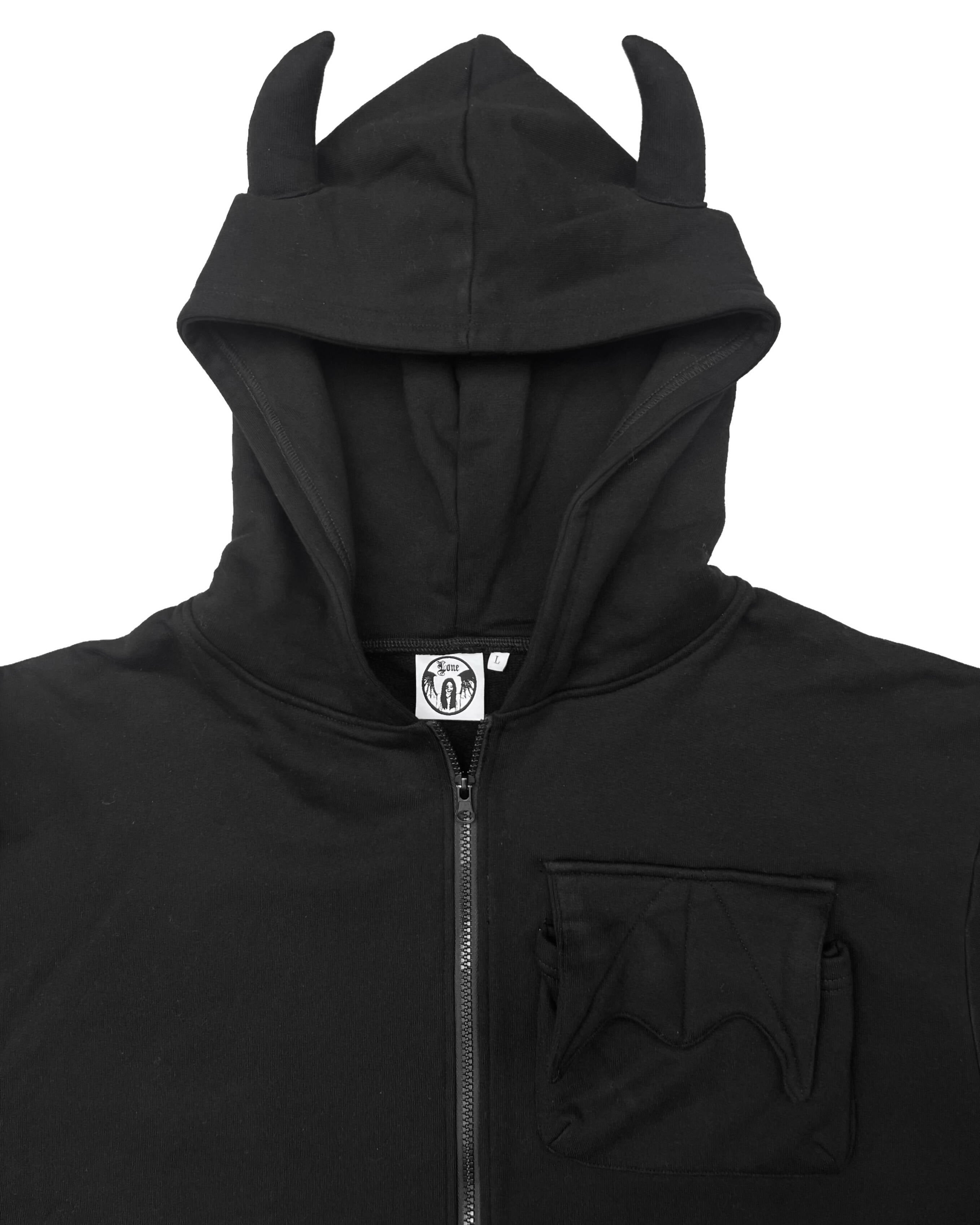 LoneArchive Demon Zip Up