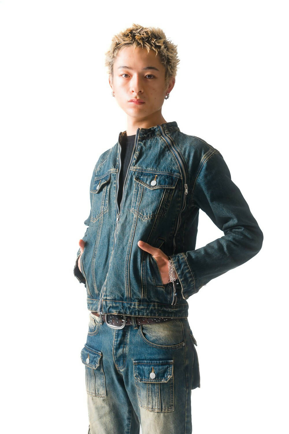 Heavyweight Denim Moto Jacket – Lowheads