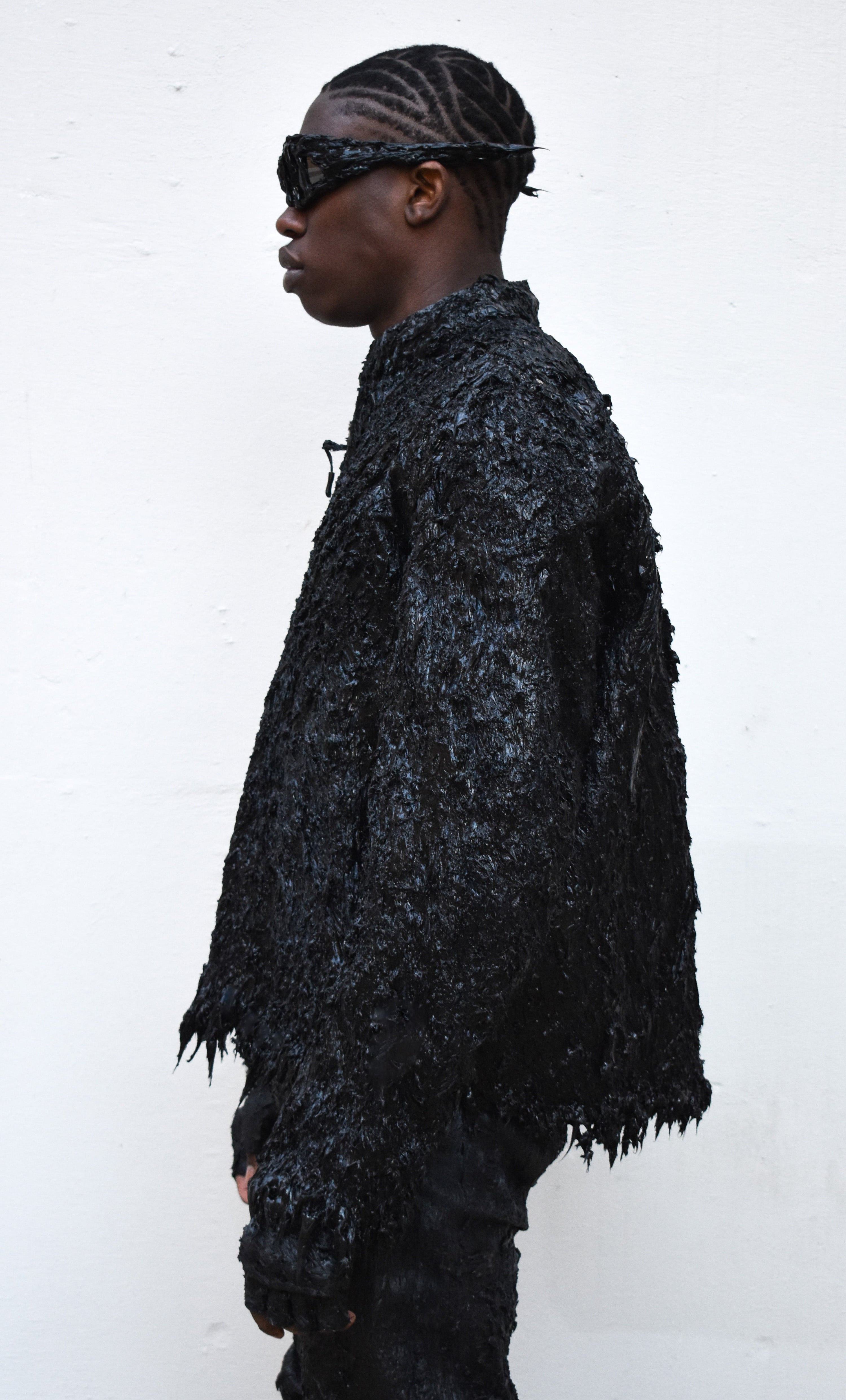 BLACK RIDDICK MOTO JACKET