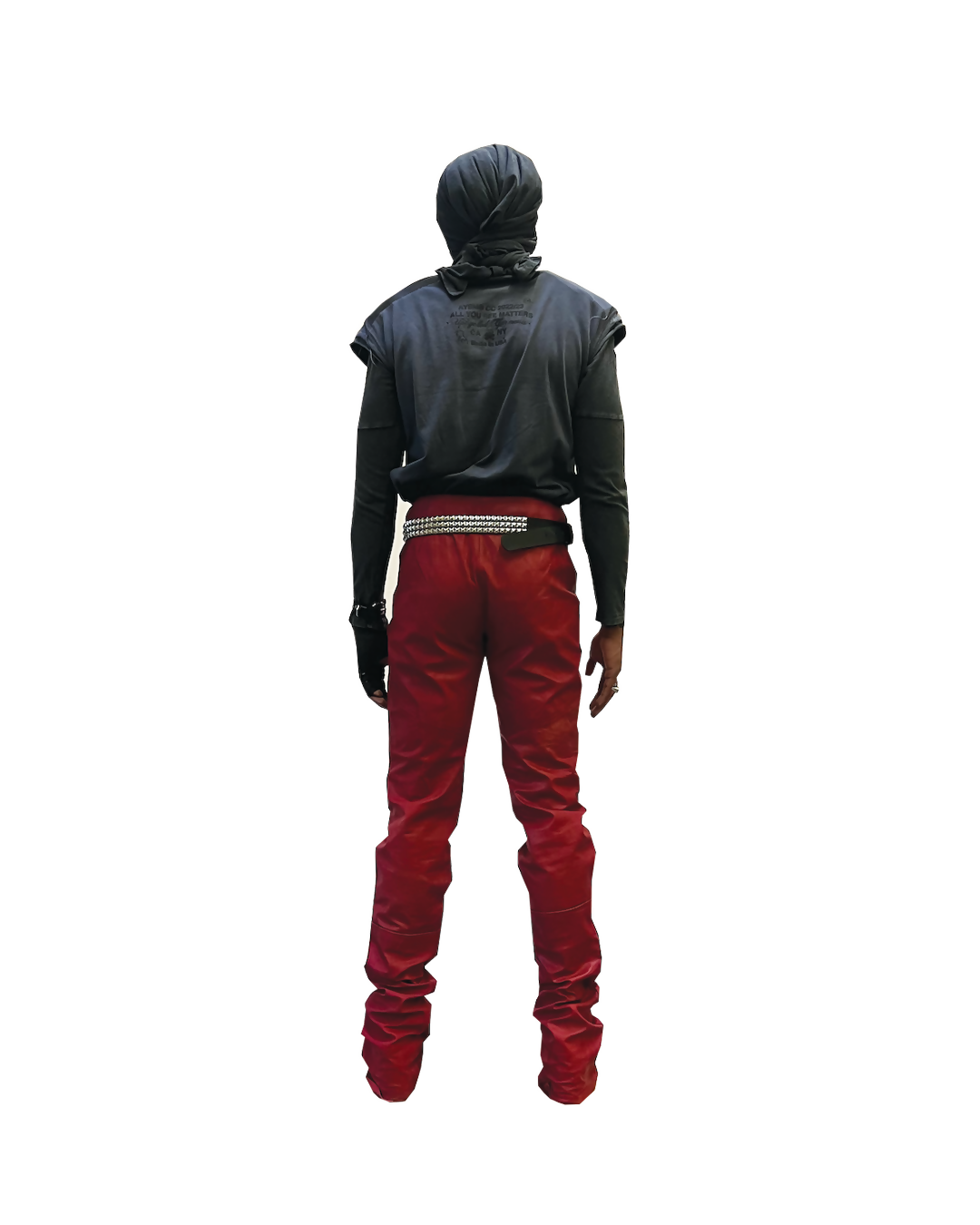1/1 AYSM® Rockstar Red Leather Stacked [30x44]
