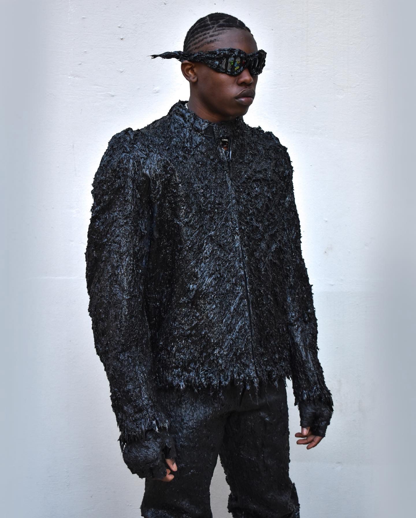 BLACK RIDDICK MOTO JACKET