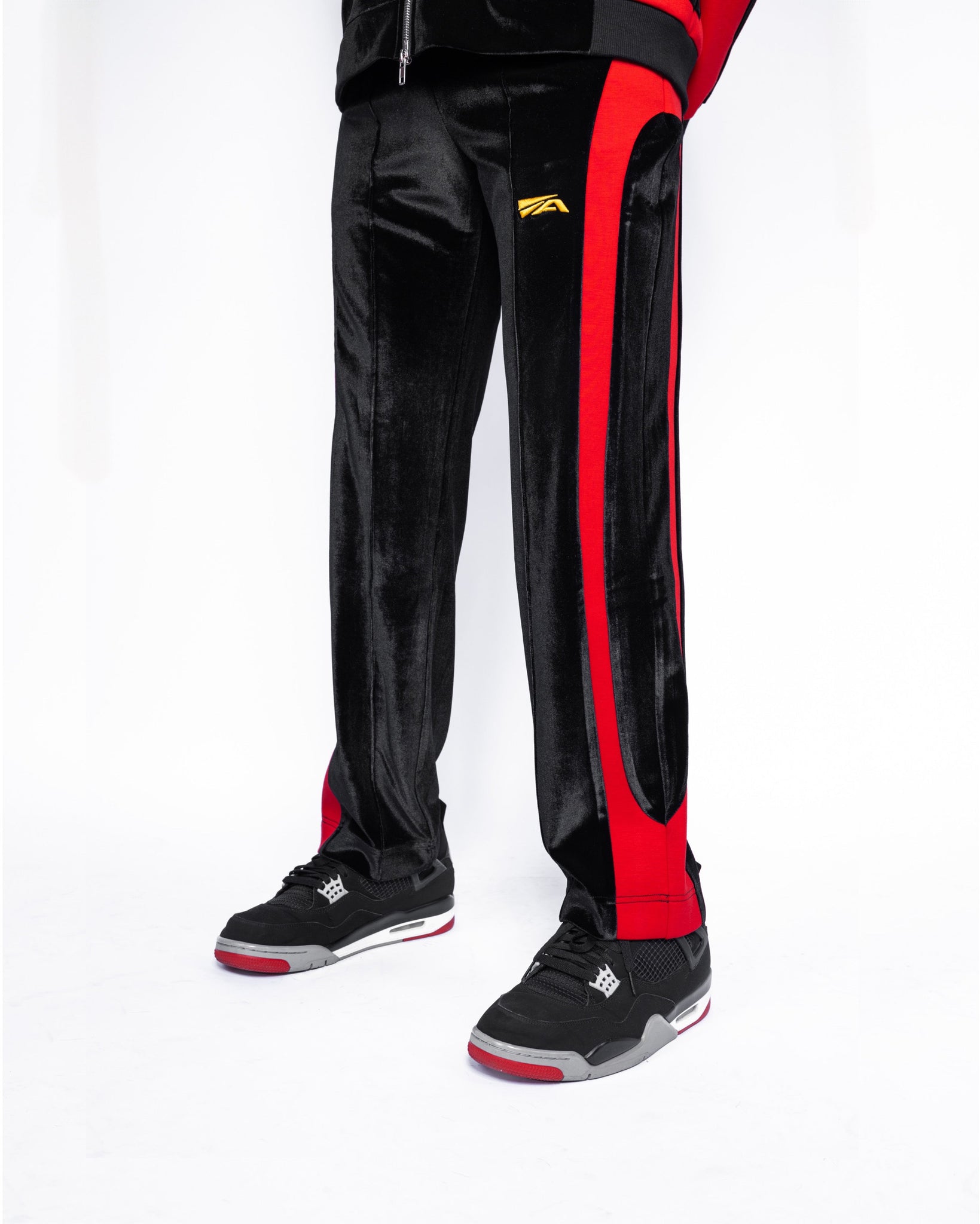 Velour Halo Track Pants (Bred)