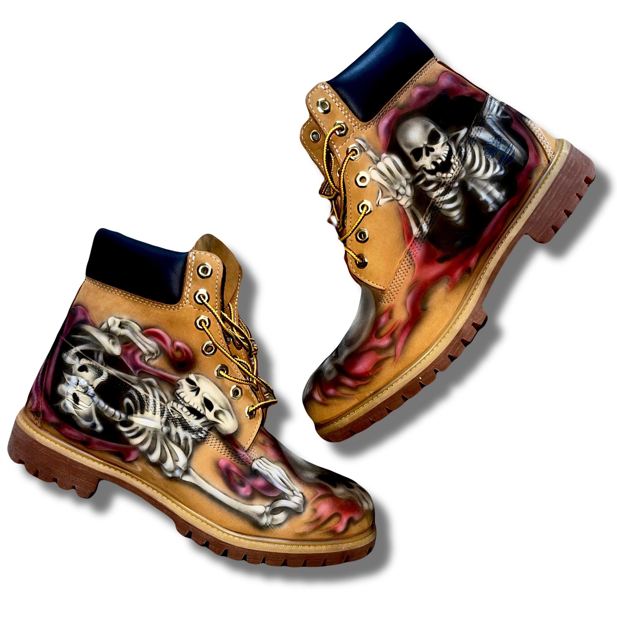 1/1 airbrushed Timberland Boots (11.5)