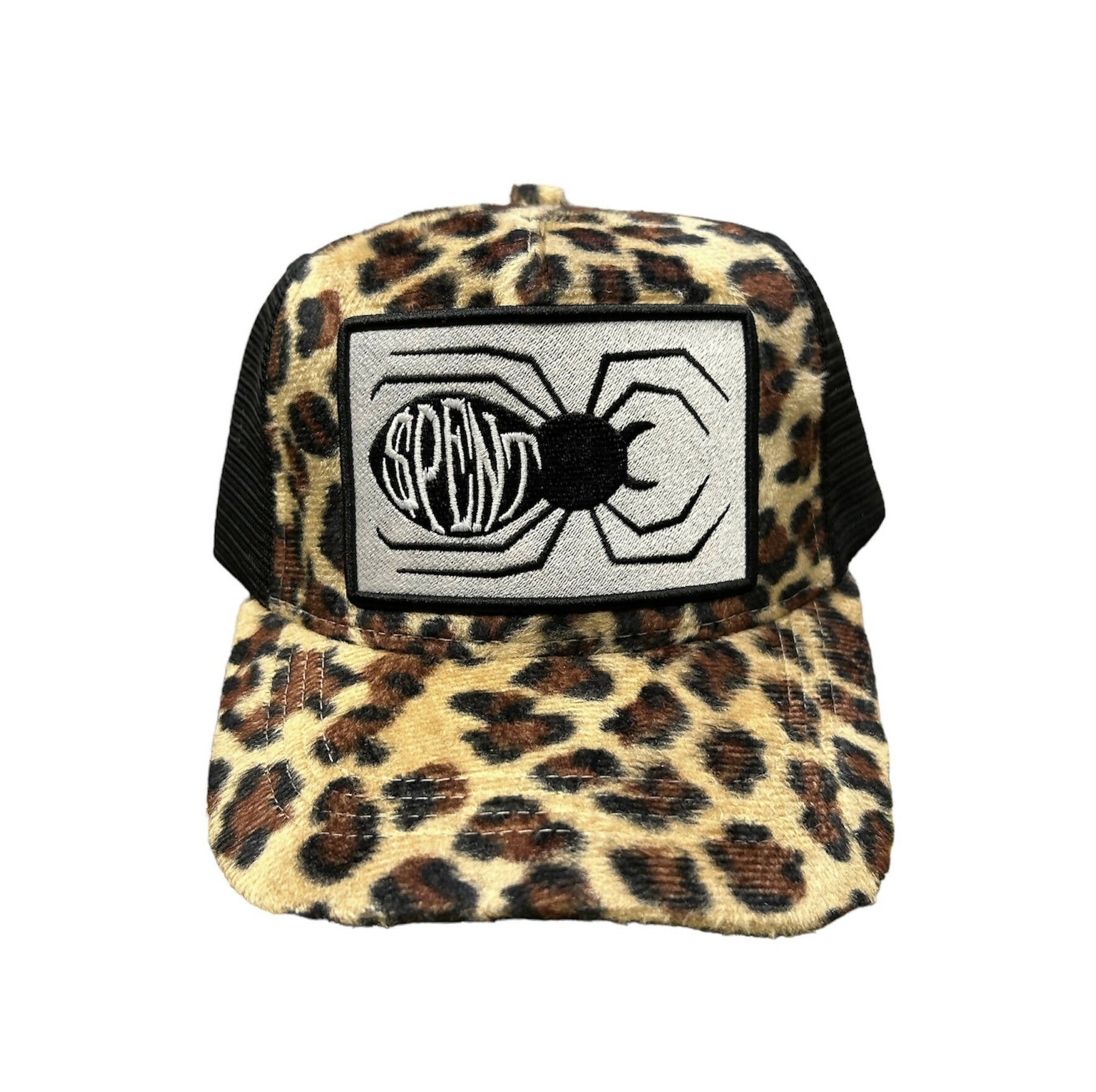 “Leopard $pider” Trucker hat