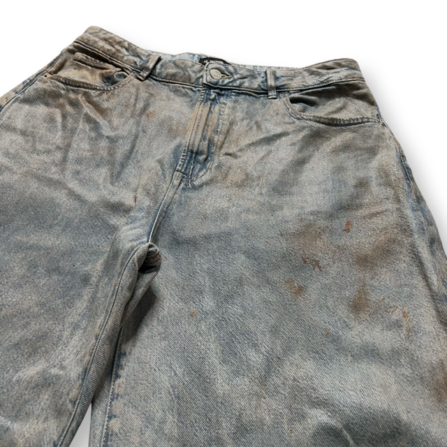 パンツ Thoughtwefriends Everyday Waxed Denims BIG ANNOUNCEMENT & GIVEAWAY🚨 EYETHOUGHT WAXED BAGGY DENIMS