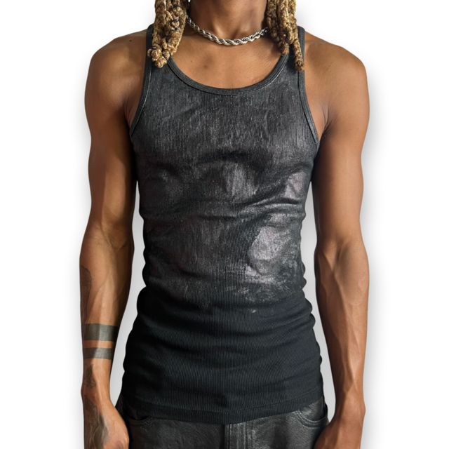 Melted Foil Tank Top