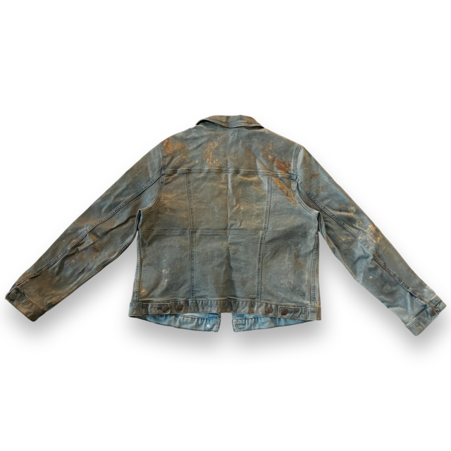 Worker Waxed Cropped Jacket