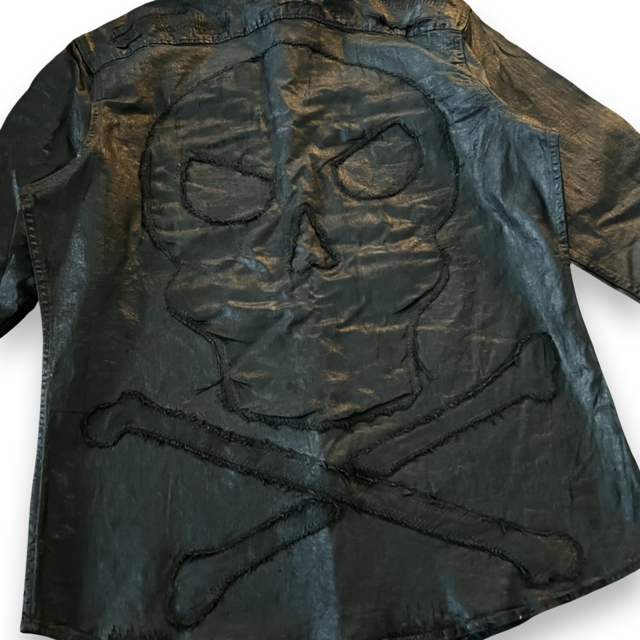 "Reaper" Waxed Button Up Shirt