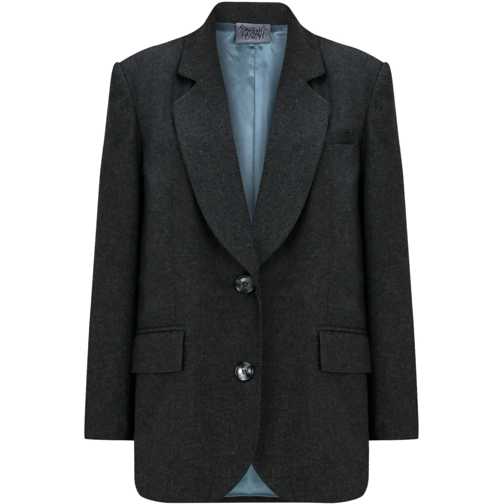 CHARCOAL GREY UNISEX BLAZER