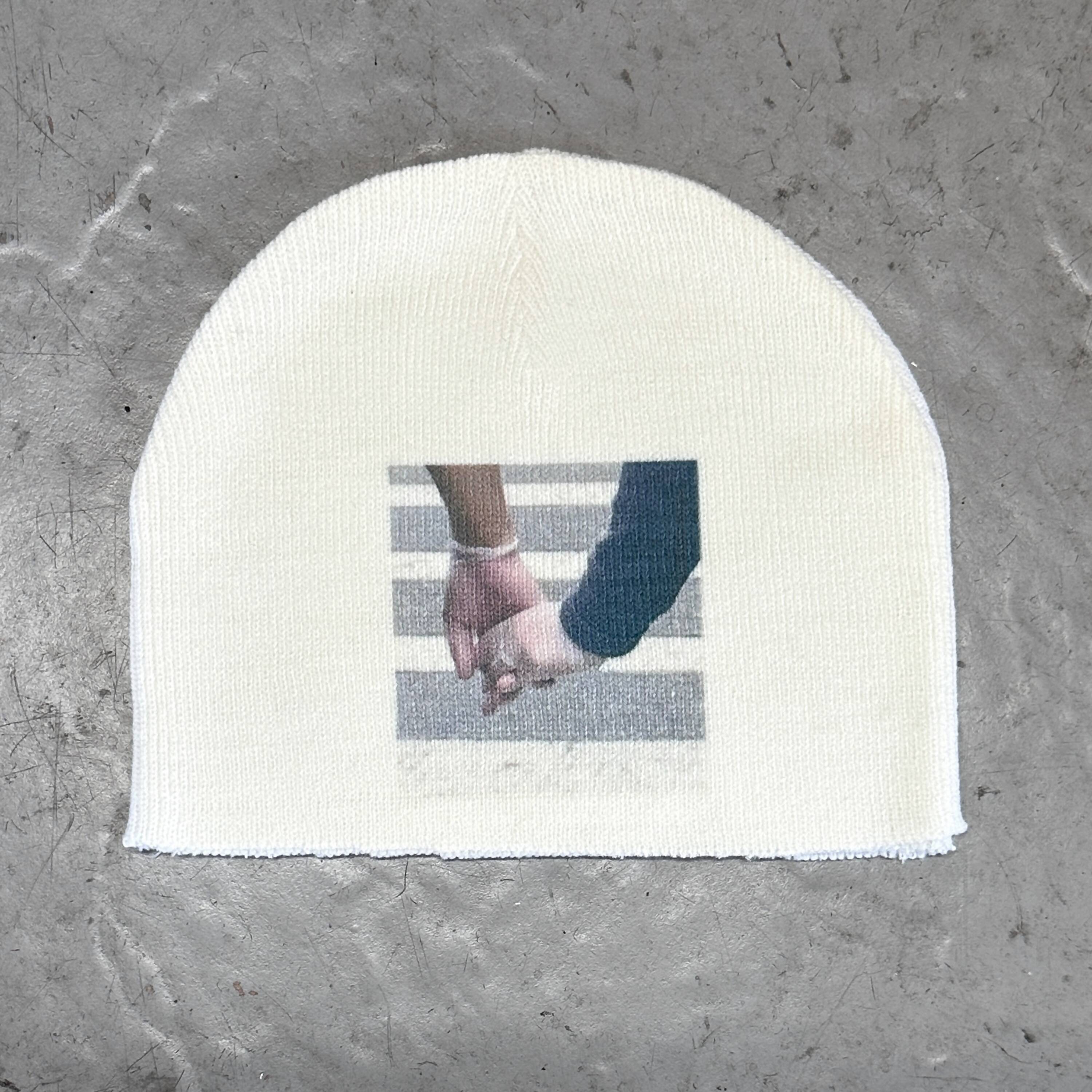 holding hands beanie