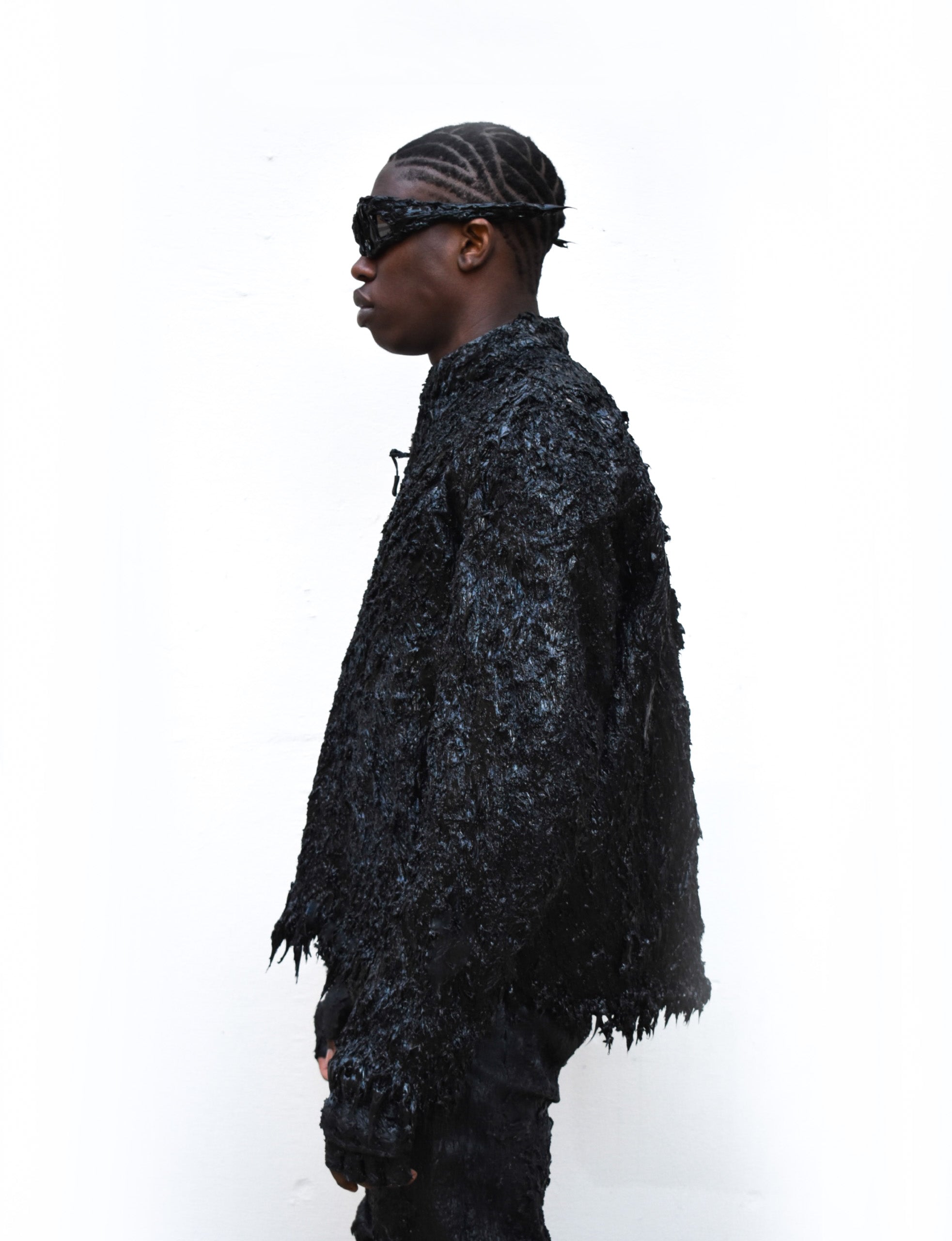 BLACK RIDDICK MOTO JACKET