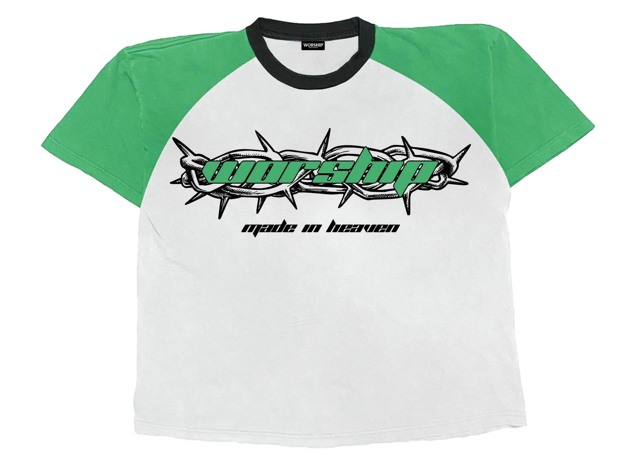 Thorn Raglan T-Shirt (Green)