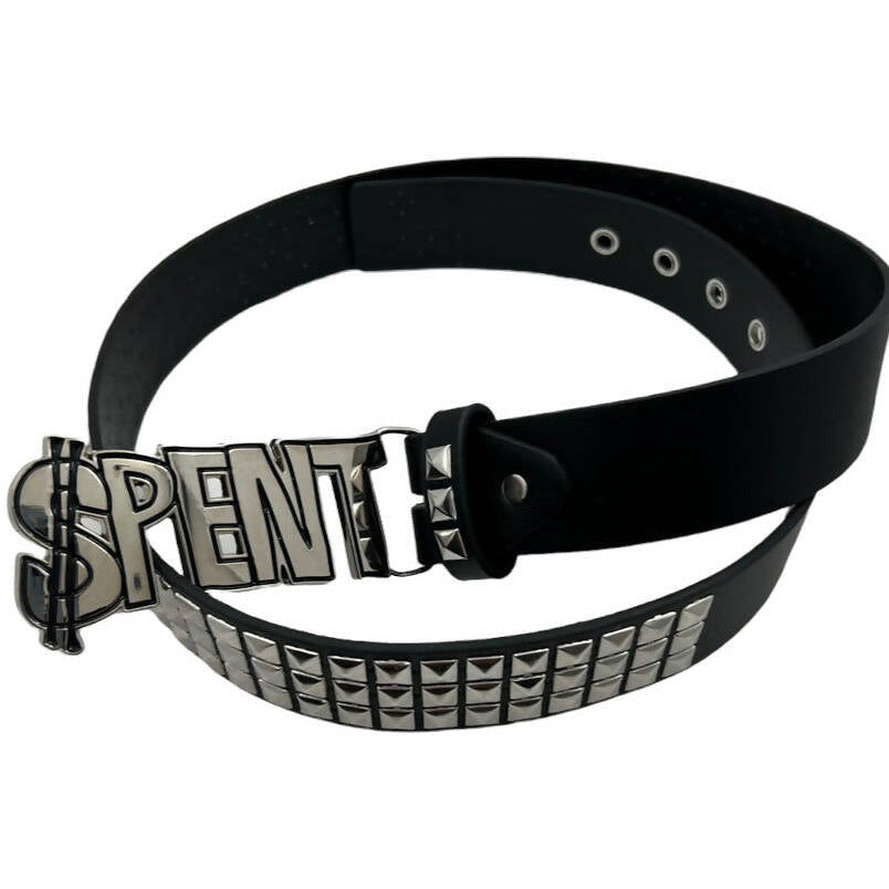 $tudded Leather belt