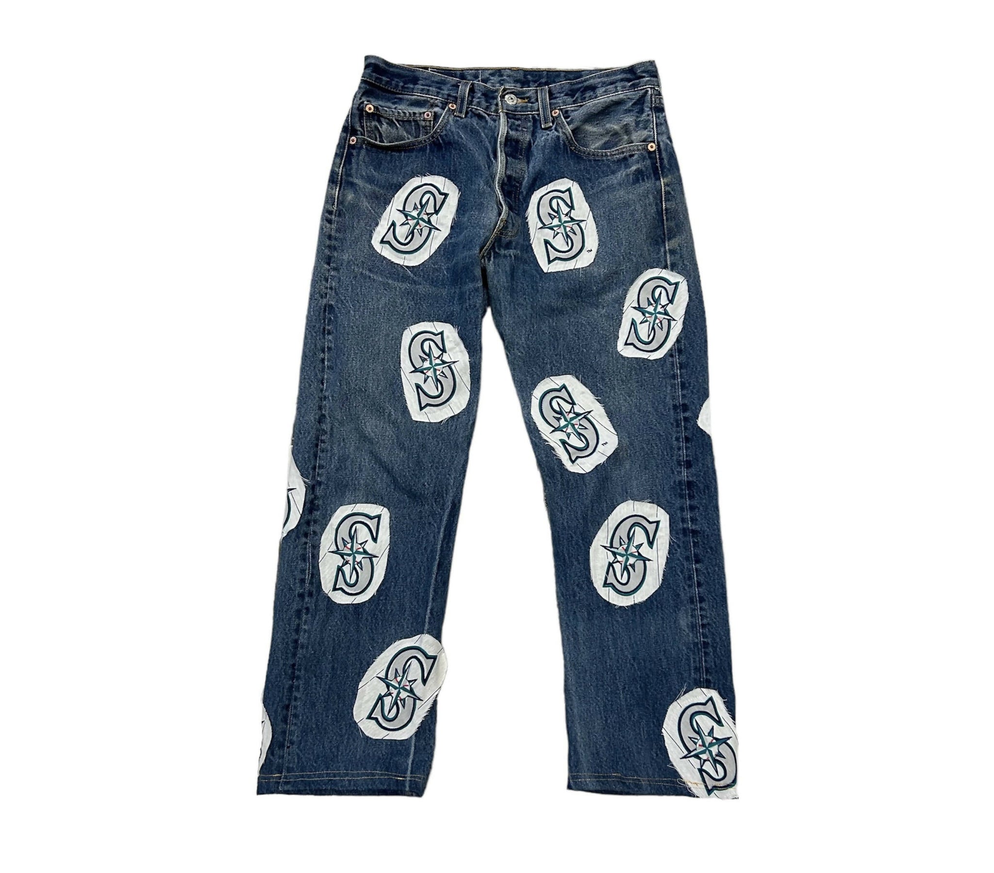 “Mariner$” Patchwork jeans [30x28]