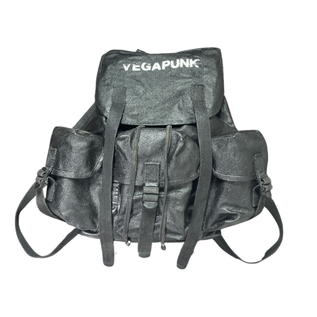 Black Waxed VegaPunk Backpack