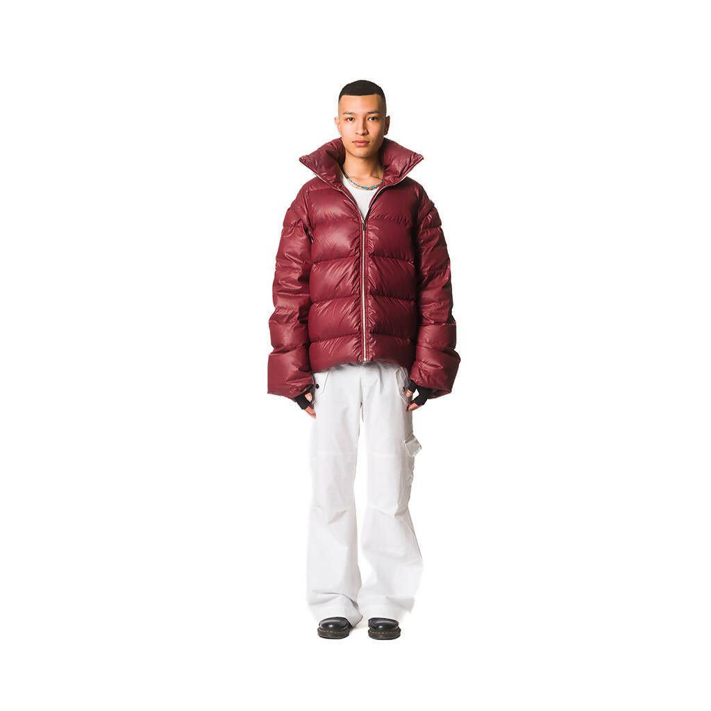 Dolor Plum Down Puffer Jacket - Lowheads
