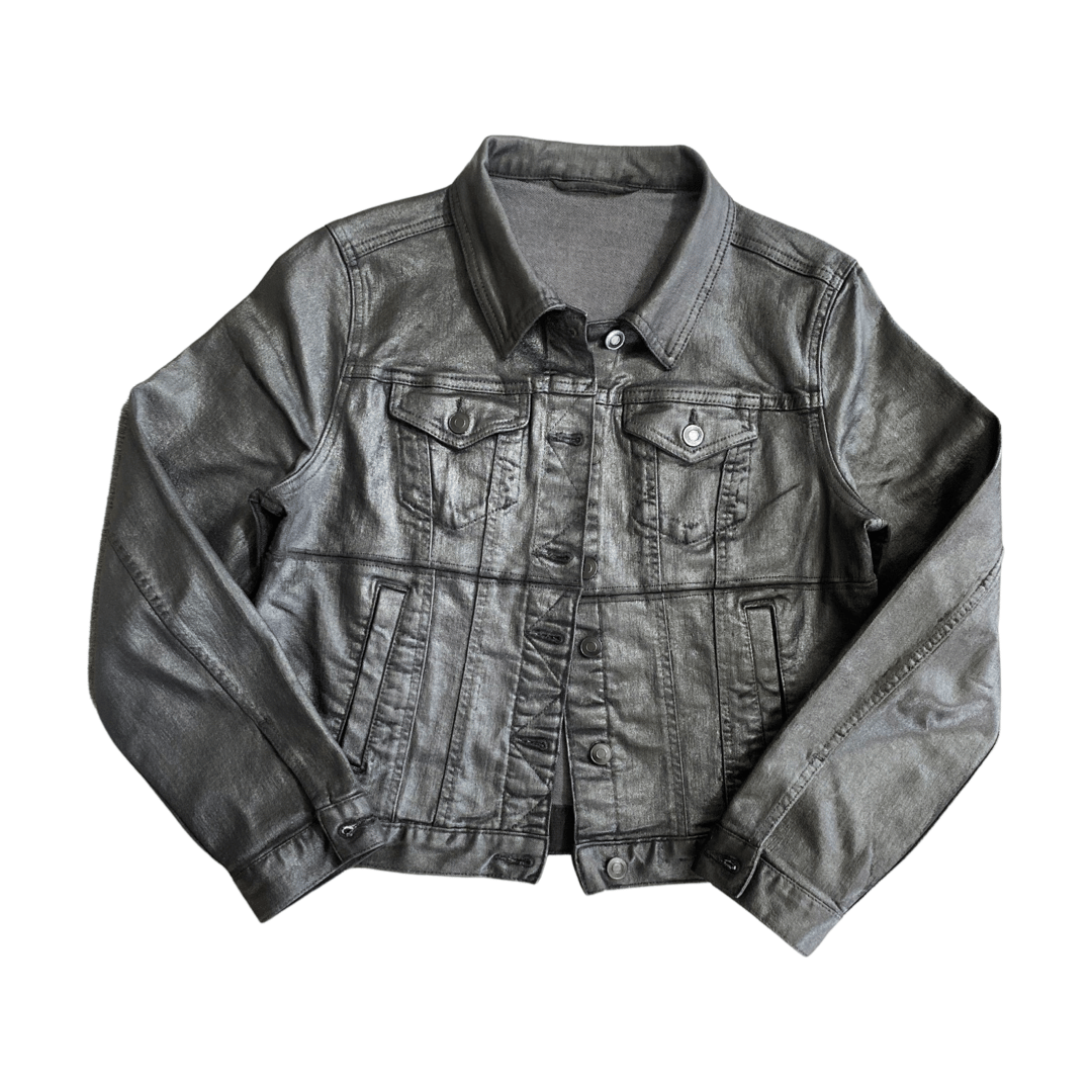Essential Waxed Cropped Jacket