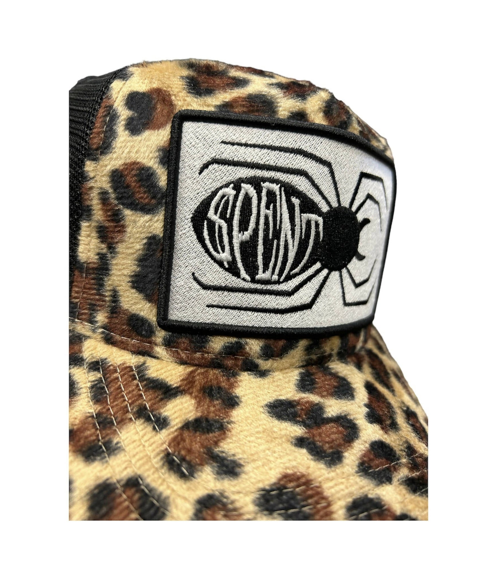 “Leopard $pider” Trucker hat